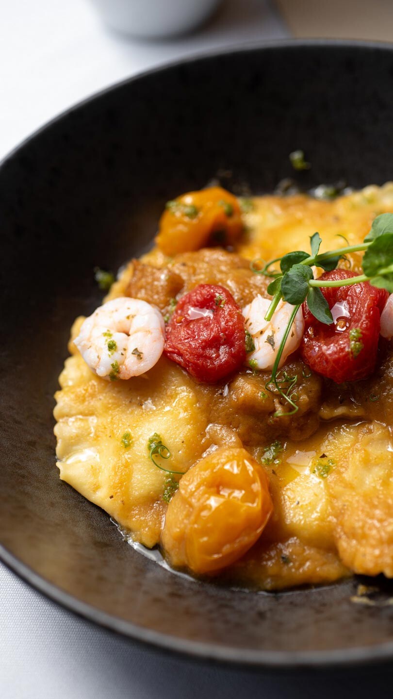 Vegetable Ravioli Vert